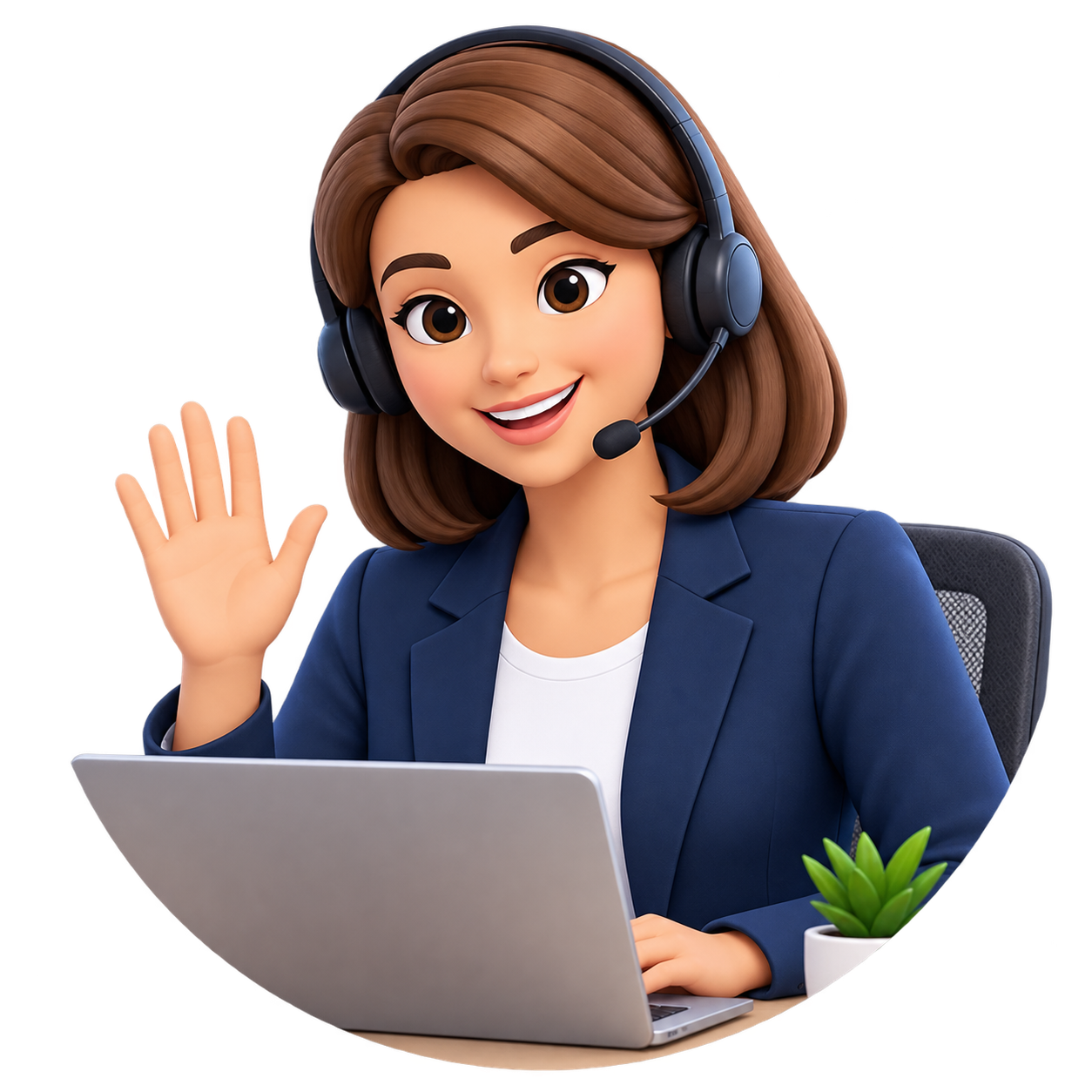Presto specialist meeting with a client online